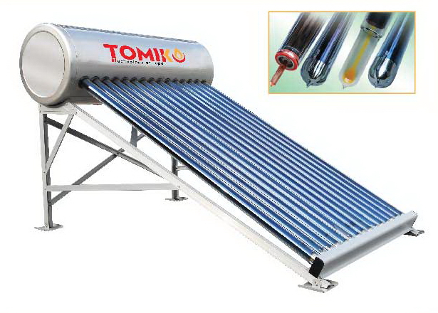 Báo giá Máy nước nóng năng lượng mặt trời TOMIKO